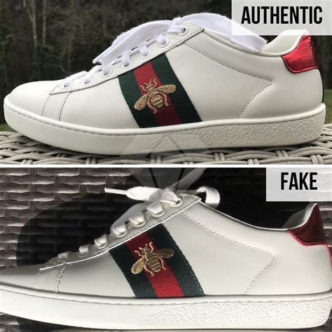 gucci sneakers real vs fake|gucci heart ace sneakers.